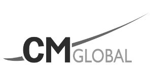 cm global logo - greyscale