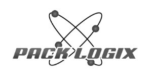 pack logix logo - greyscale